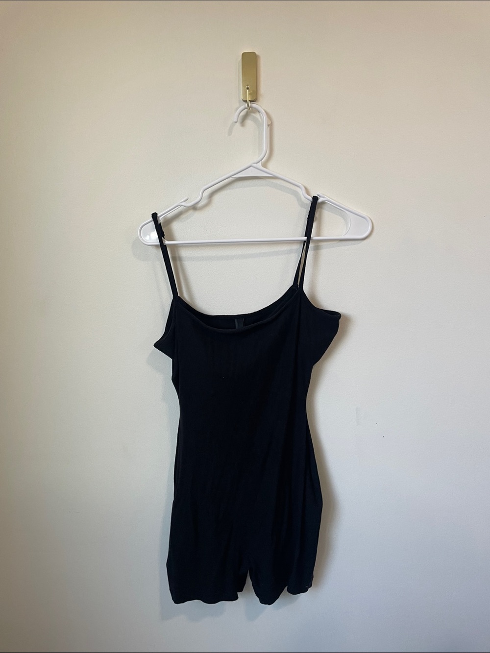 SKIMS Black Short Lounge Suit